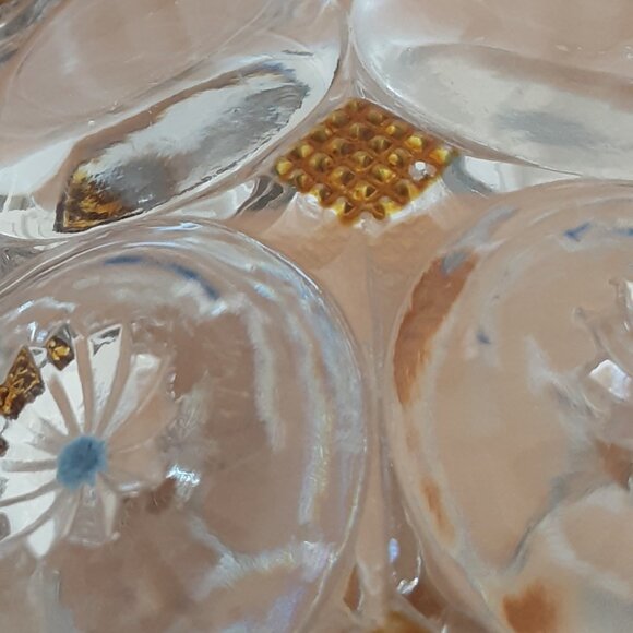 EAPG c1896 Flint "Imperial" Design Thumbprint Moon & Star Glass Water Pitcher... - Picture 4 of 4